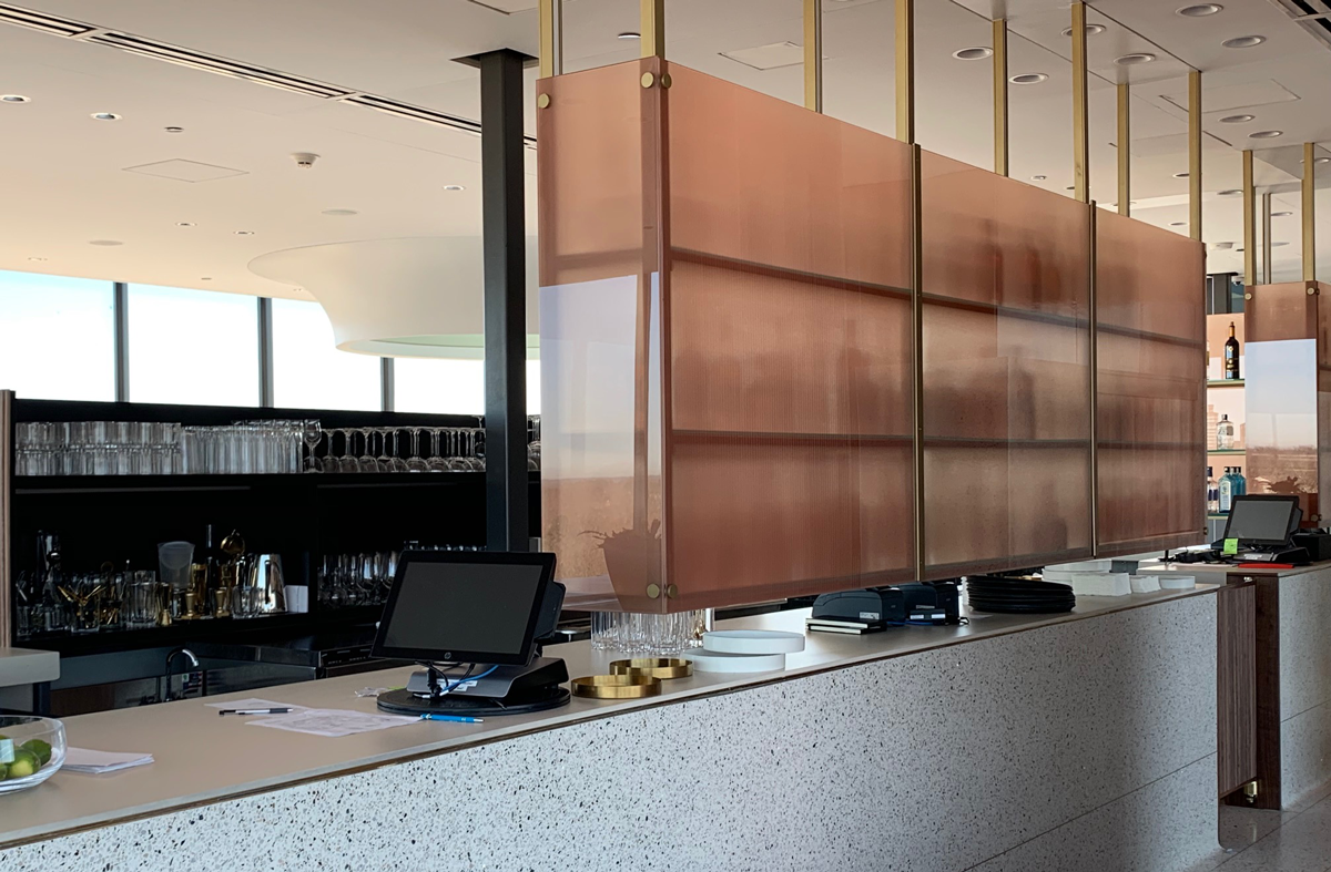 Decorative deals laminated glass